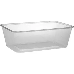 Mikroform 750ml 500st Transparent