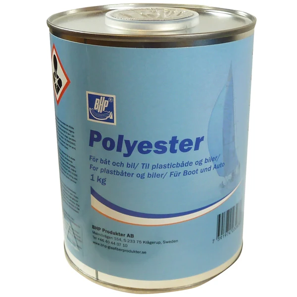 BHP Polyesterplast 5kg, utan härdare