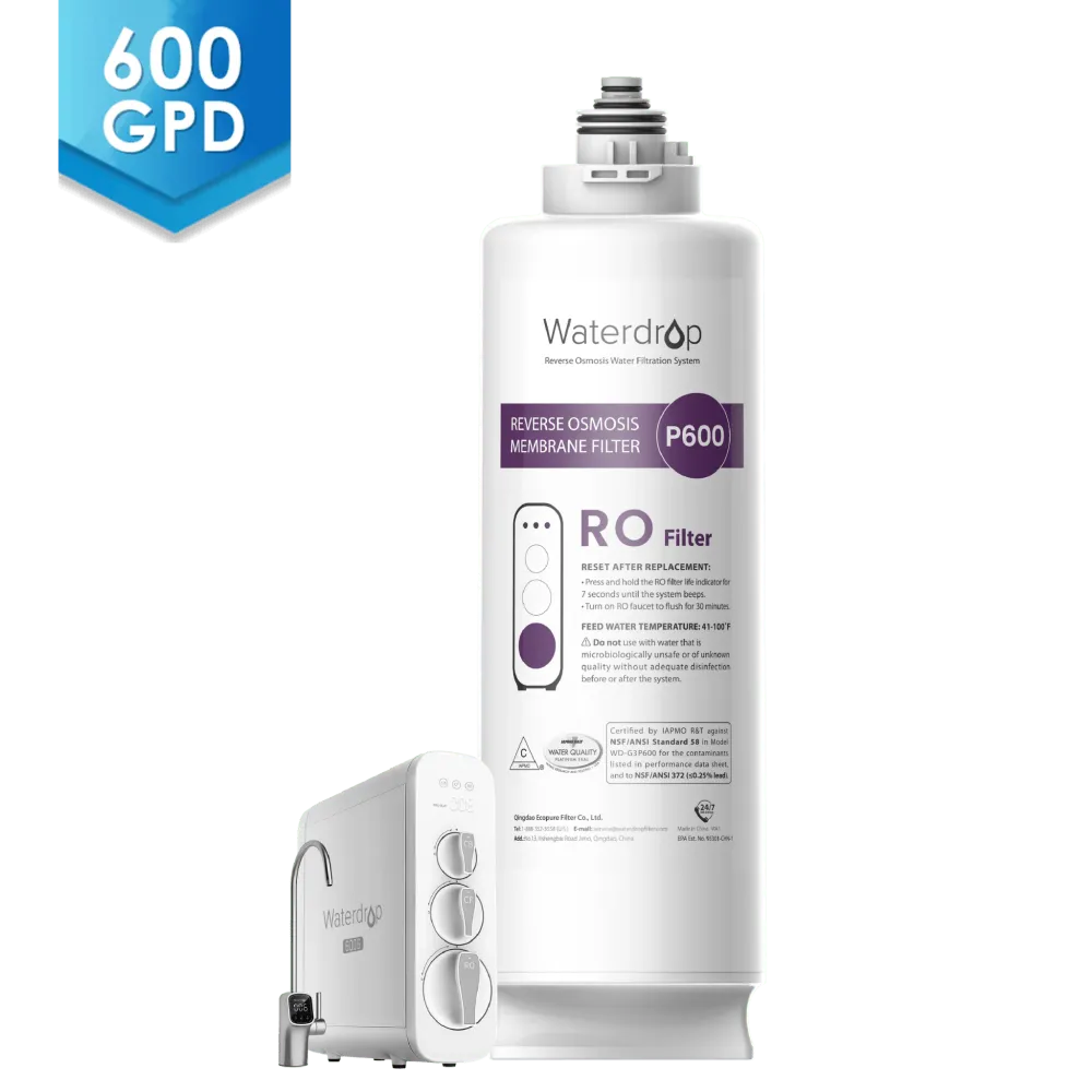 WD-G3P600-RO Filter för Waterdrop G3P600 omvänd osmossystem | 600GPD