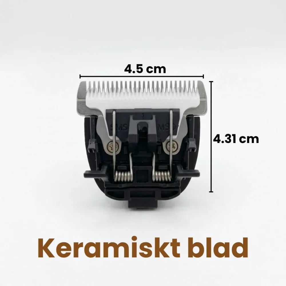 Ersättningsblad till SMEHNSER D9 Djurtrimmer