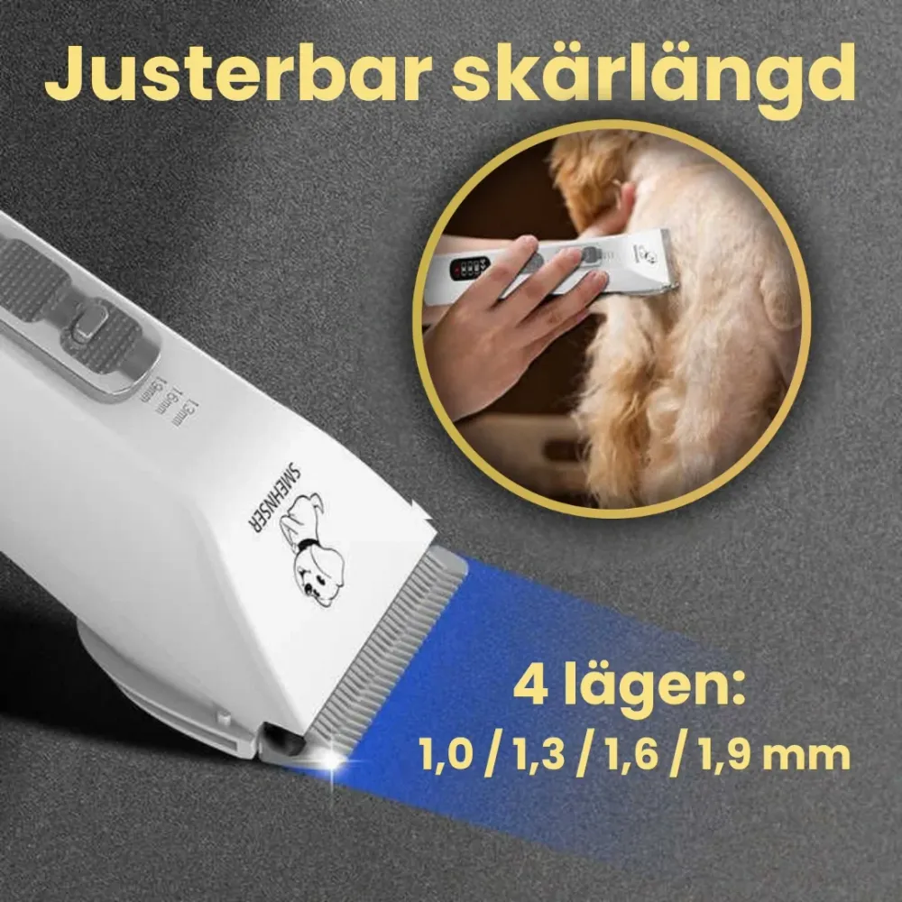 Ersättningsblad till SMEHNSER D9 Djurtrimmer