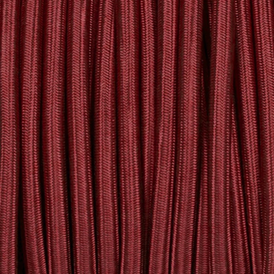 BURGUNDY RUND TYGSKABEL DYKE & DEAN