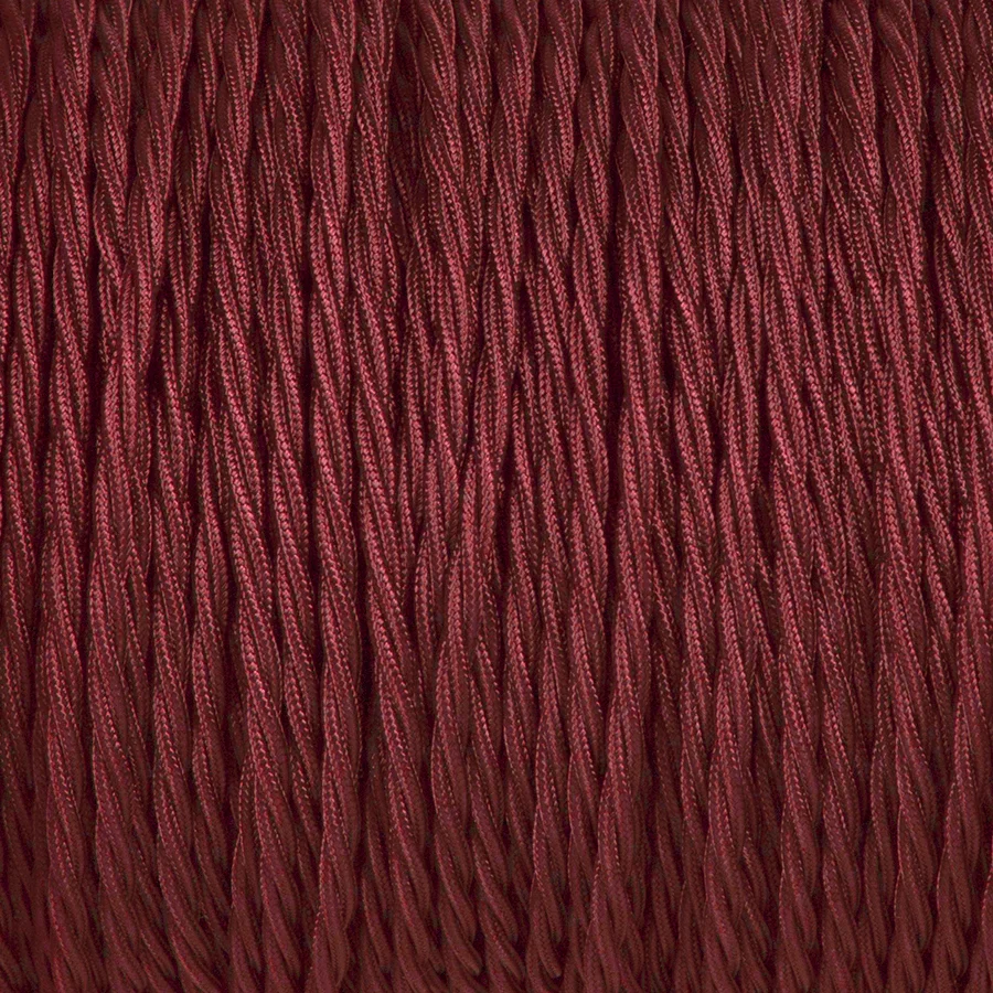 BURGUNDY VINNAD TYGKABEL DYKE & DEAN