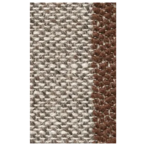 Fabric Sample - Louisiana - Sand/Chocolate Ferm Living - SE