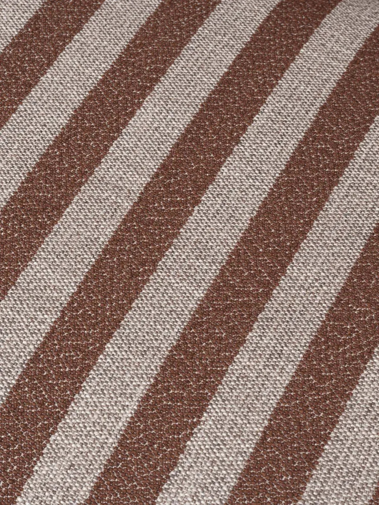 Fabric Sample - Louisiana - Sand/Chocolate Ferm Living - SE