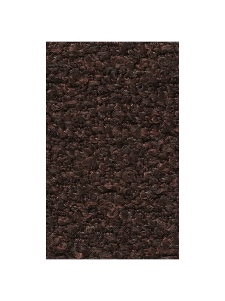 Fabric Sample - Pure Bouclé - Chestnut Brown Ferm Living - SE