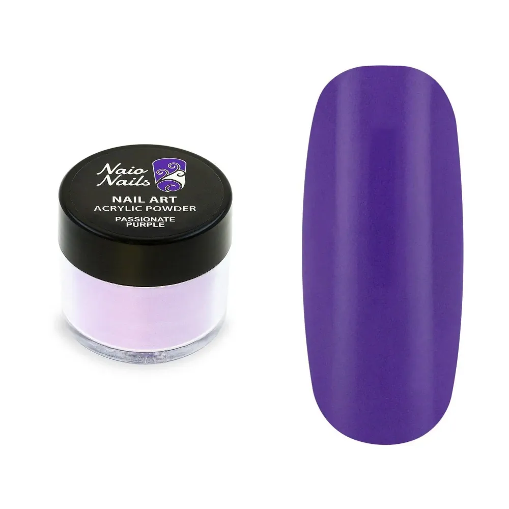 Passionerad Lila Akryl Pulver - 12g
