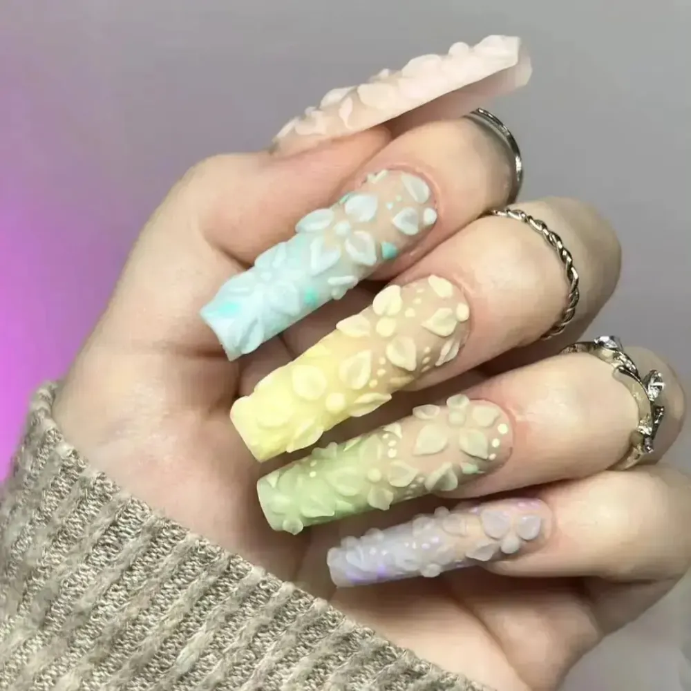 Pastellila akryl pulver - 12g