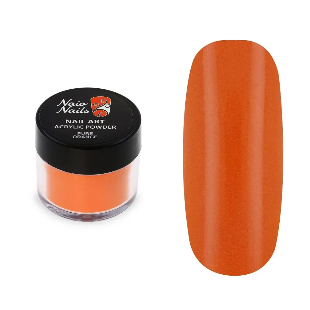 Ren Orange Akryl Pulver - 12g