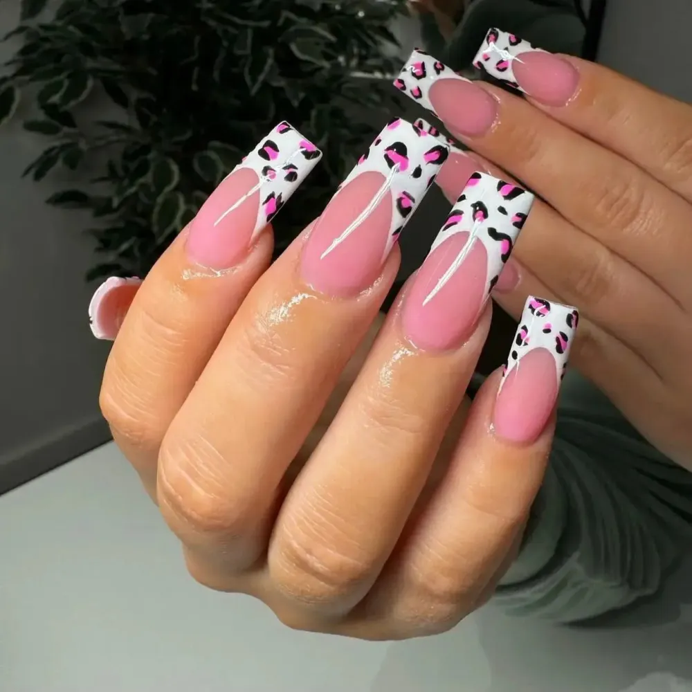 Rosa Flamingo Neon Akryl Pulver - 12g