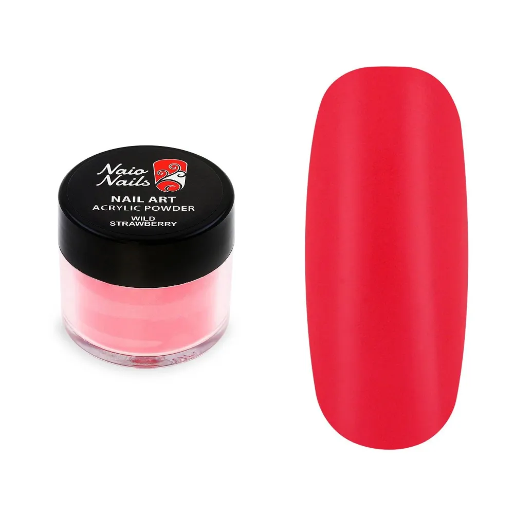 Wild Strawberry Ultra Neon Akryl Pulver - 12g