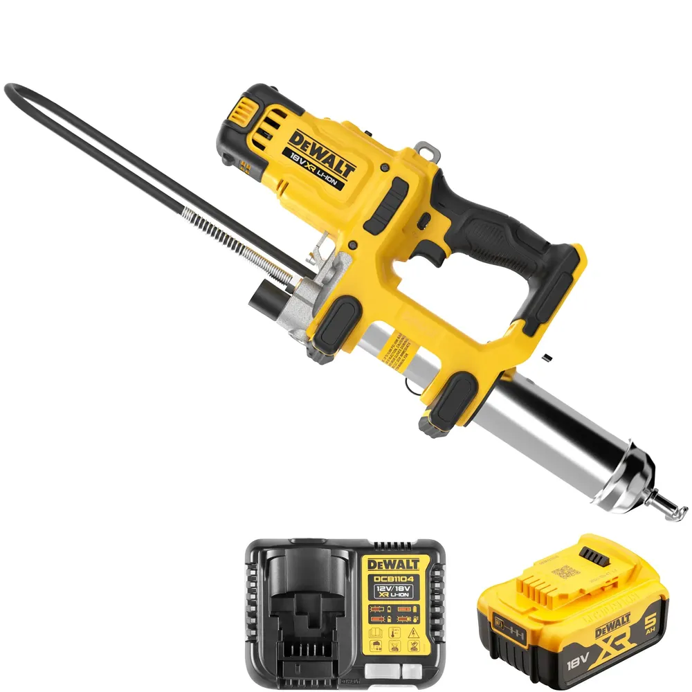Dewalt DCGG581P1G-QW 18V 5Ah fettspruta