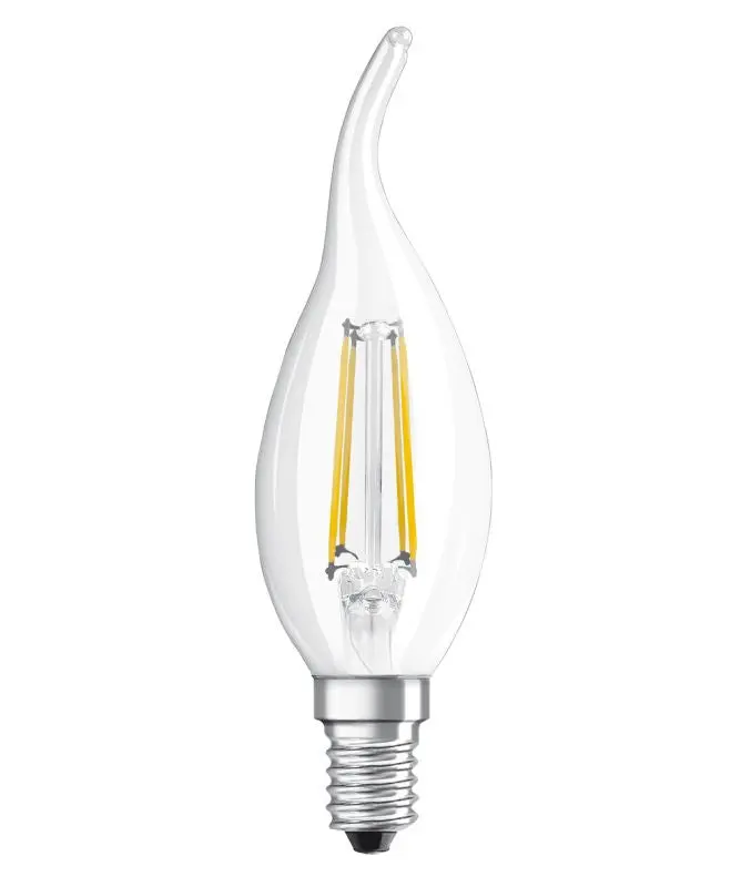 E14 | Varmvit LED | Ljustråd | Ljus