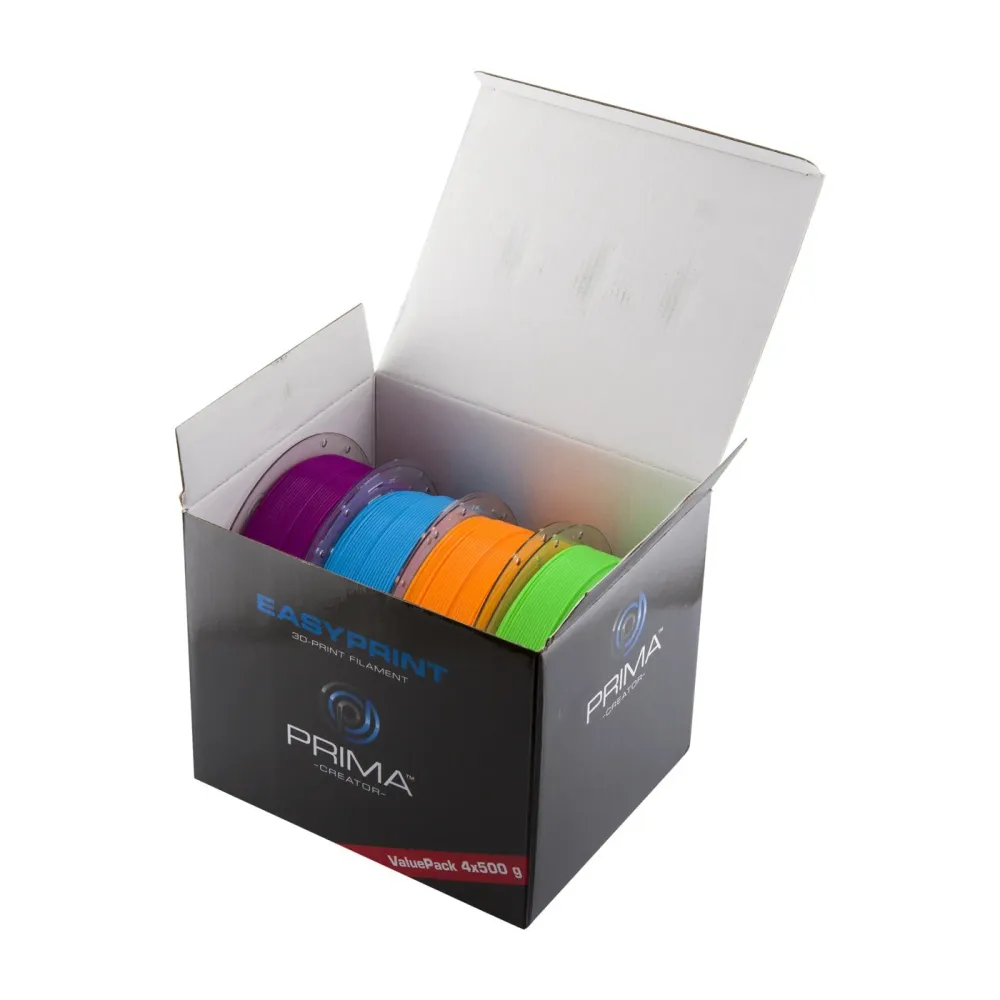 EasyPrint PLA Värdepaket Neon – 4×500g (2kg)