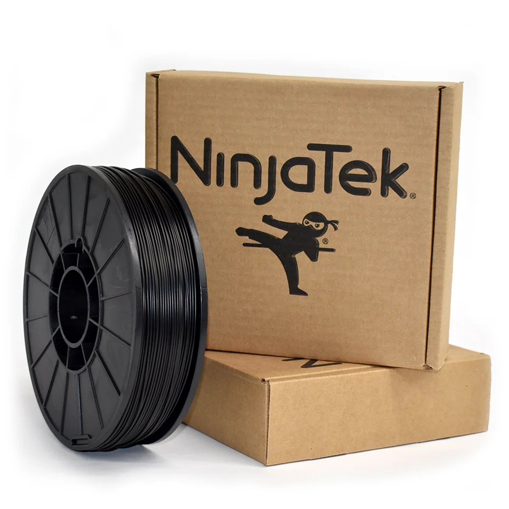 NinjaFlex TPE-filament 1,75 mm 1 kg Midnattsvart