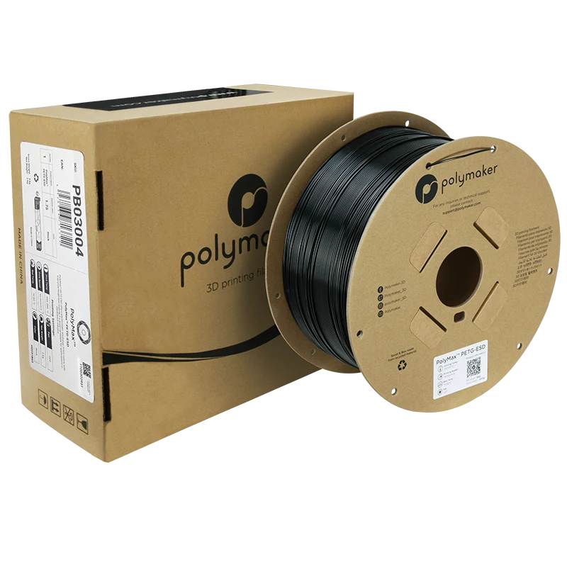 Polymax PETG-ESD 2KG Svart