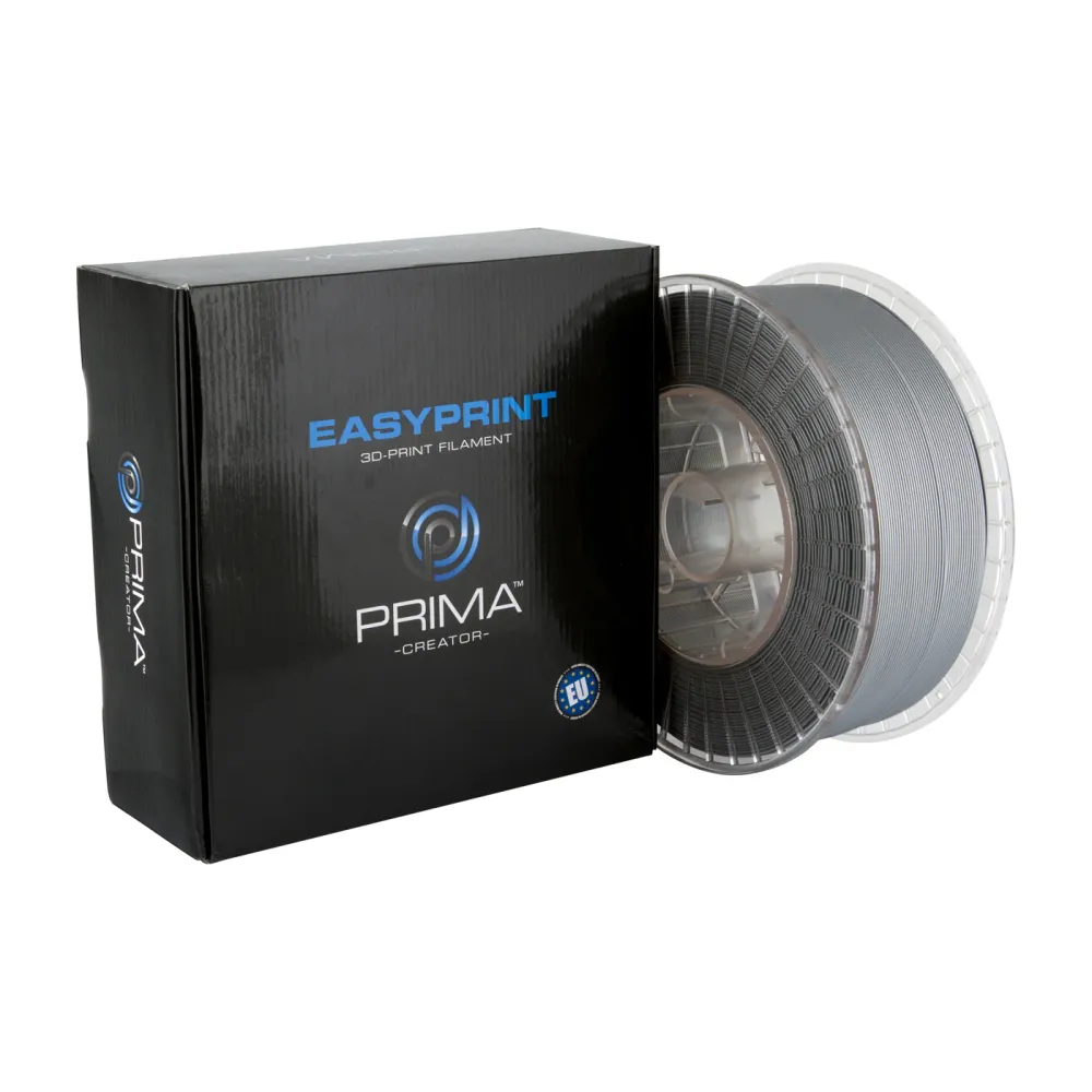 PrimaCreator EasyPrint PLA - 1,75 mm - 3 kg - Silver