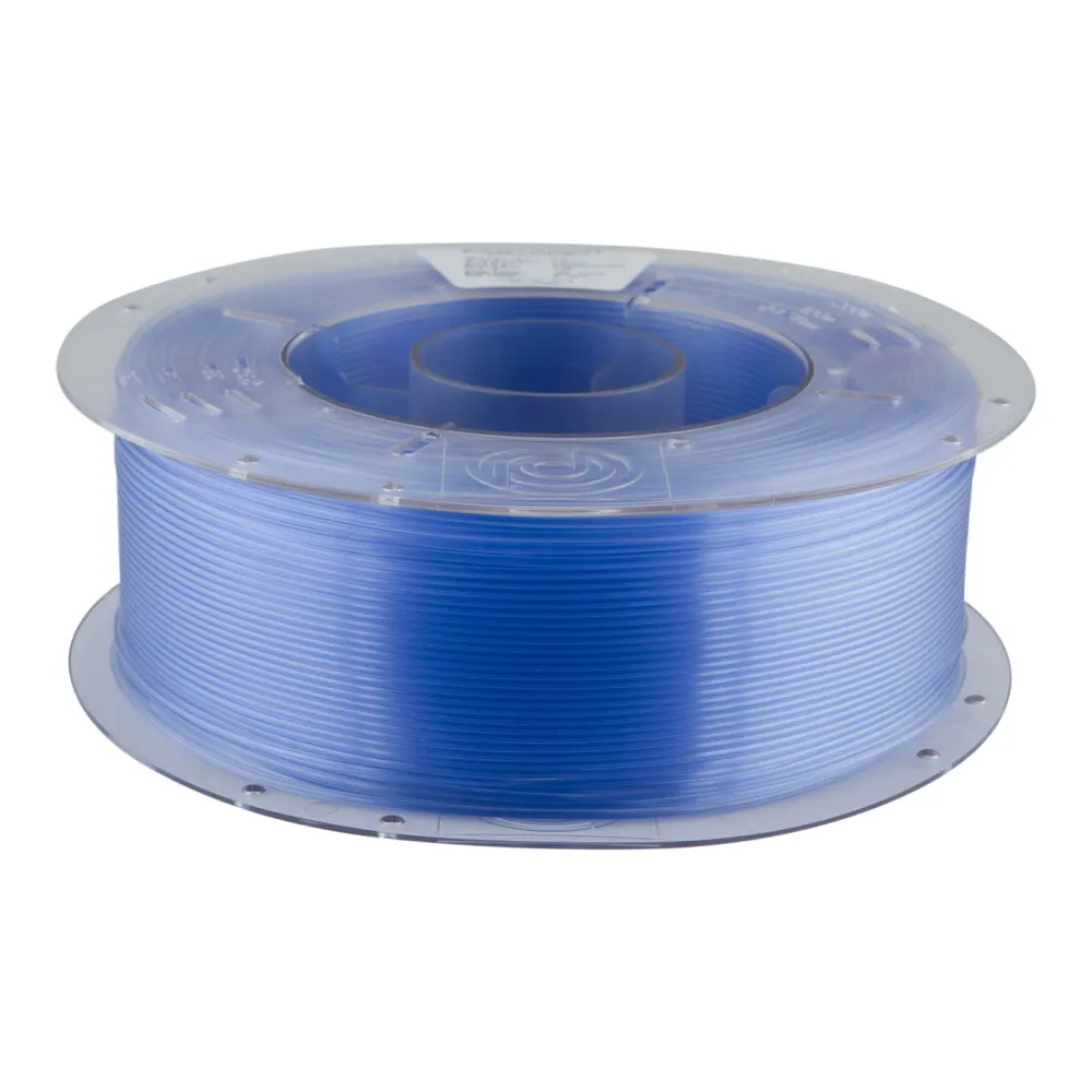 PrimaCreator PLA-filament 1.75mm 1 kg Transparent blå