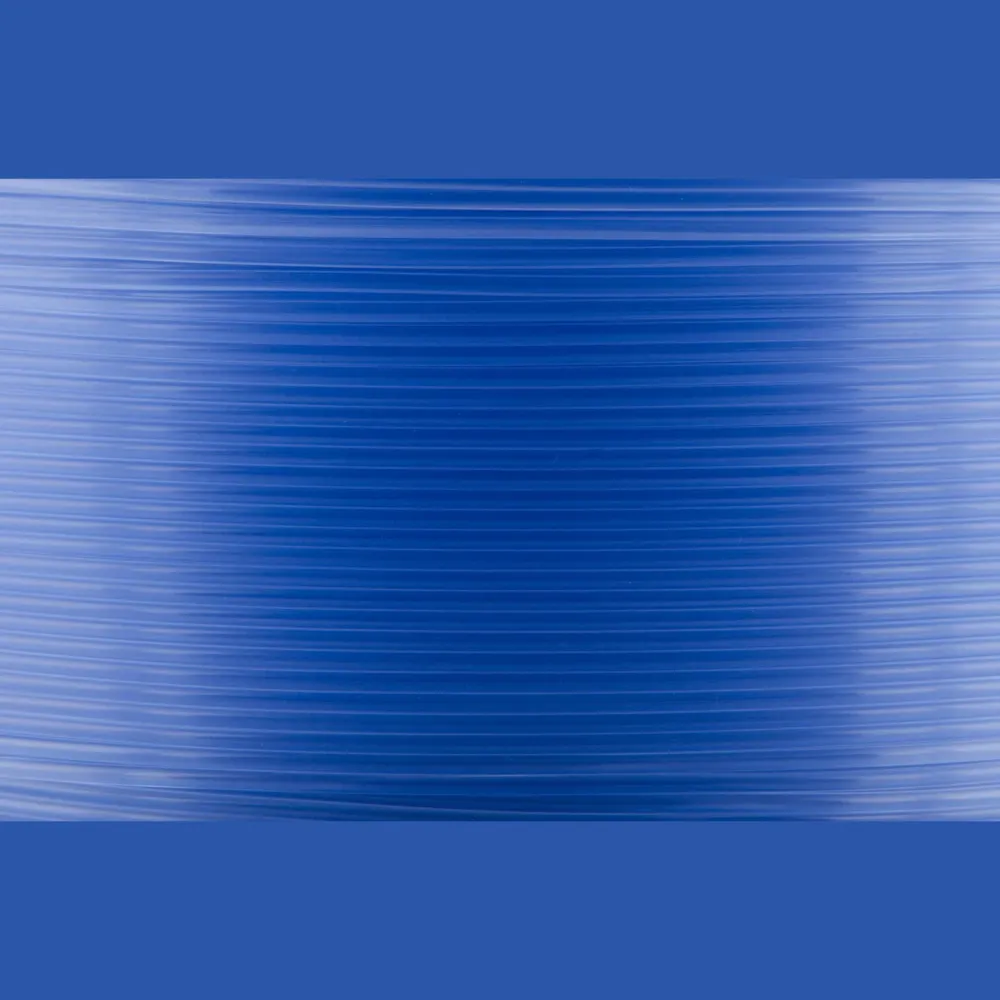 PrimaCreator PLA-filament 1.75mm 1 kg Transparent blå