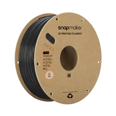 Snapmaker High Flow TPU95 Svart 1 kg