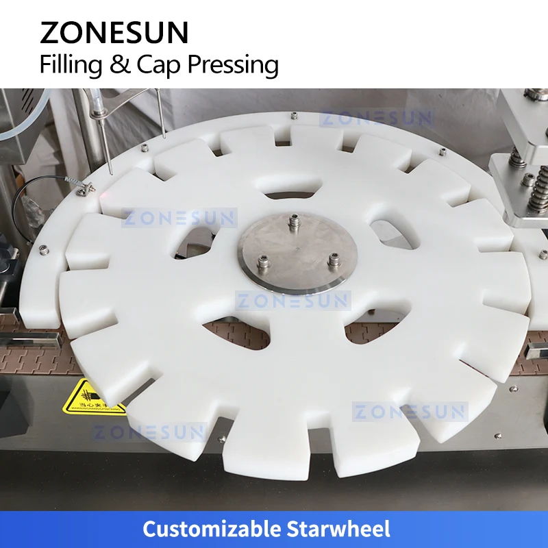 ZONESUN ZS-AFC42 Perfume Filling & Capping Machine Fragrance Bottle Production
