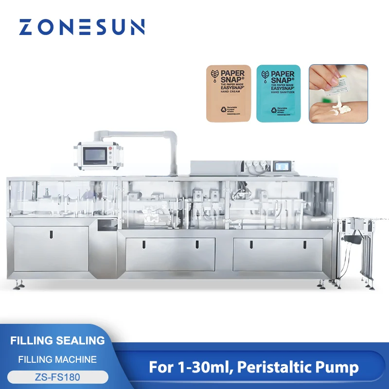 ZONESUN ZS-FS180 Snap-Sachet Liquid Filling & Sealing Machine