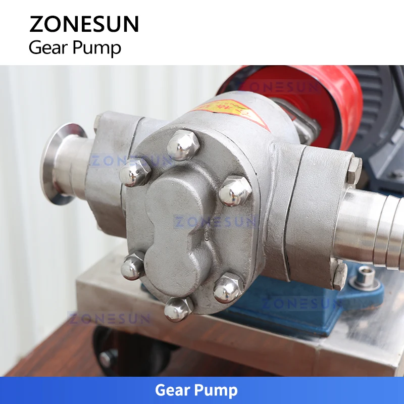 ZONESUN ZS-GFP1 Gear Pump Liquid Transfer Packaging Lines