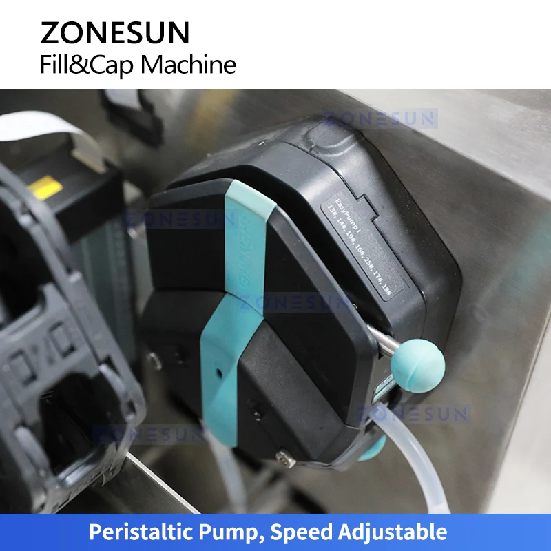 ZONESUN ZS-KXG620 Lab Test Tube Filling Capping Machine Packaging Monoblock