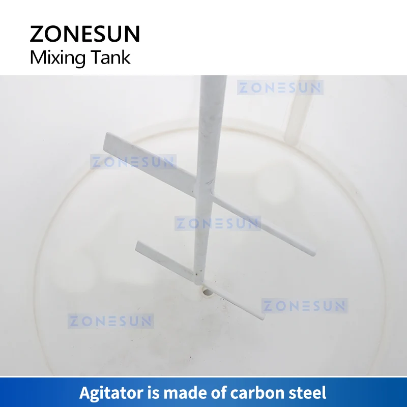 ZONESUN ZS-PPMT1500L PP Mixing Tank Corrosive Liquid