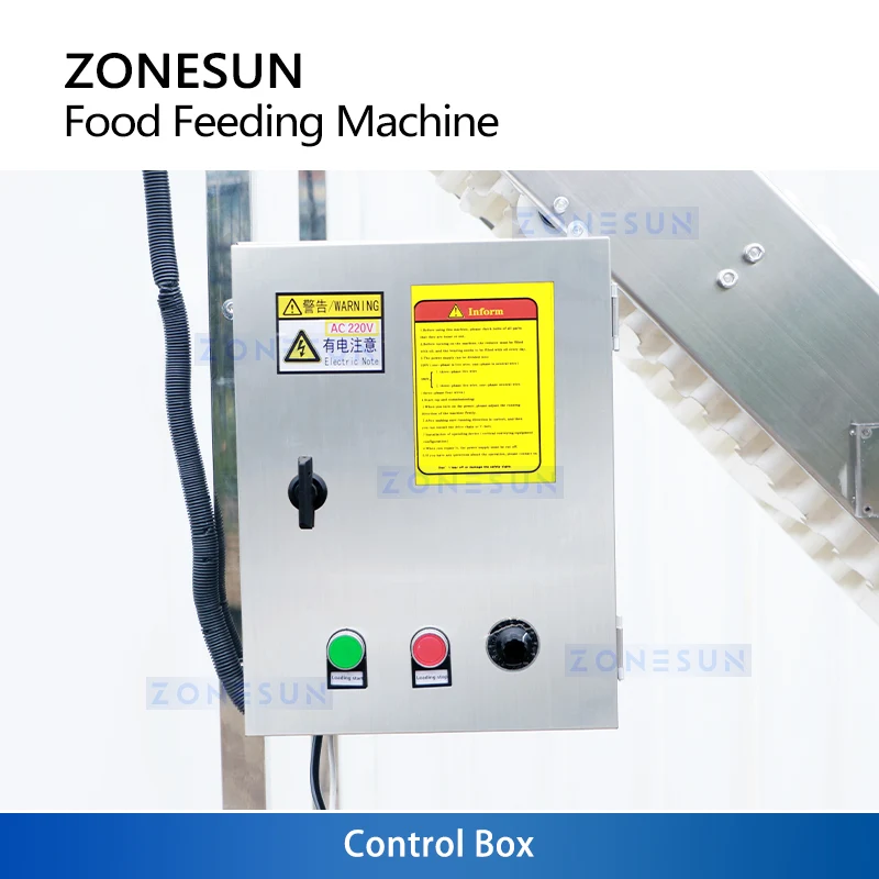 ZONESUN ZS-SLJ2 Automatic Granule Feeding Machine Food Packaging Line
