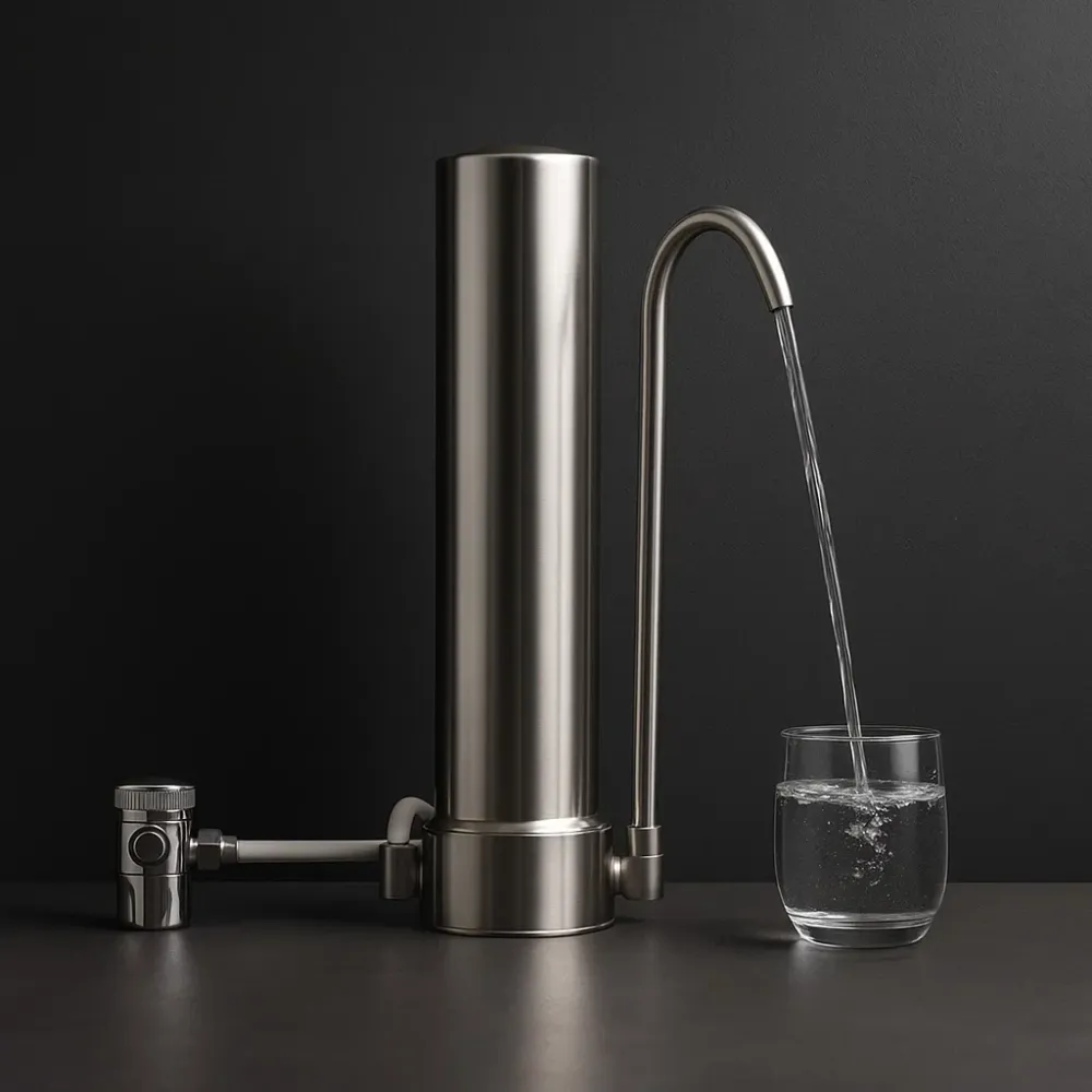 Kranfilter XL – Rostfritt Stål med Paired Filtrering