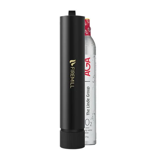 Firemill brandsläckare i aluminium med patron, onyx
