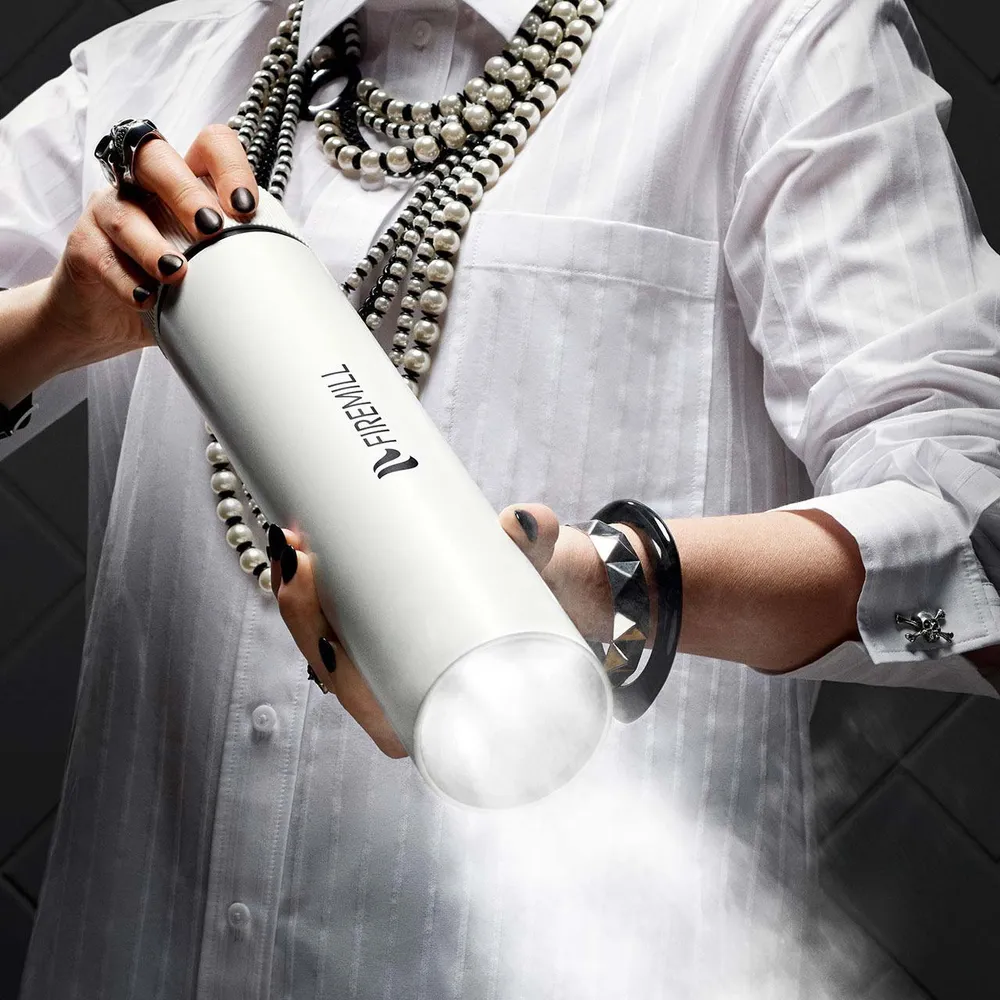 Firemill brandsläckare i aluminium med patron, onyx