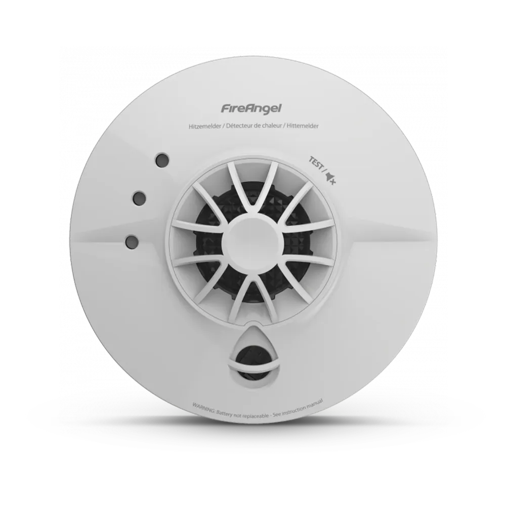 Fireangel Temperaturlarm 230V, inkl 10-års batteri, HM-F