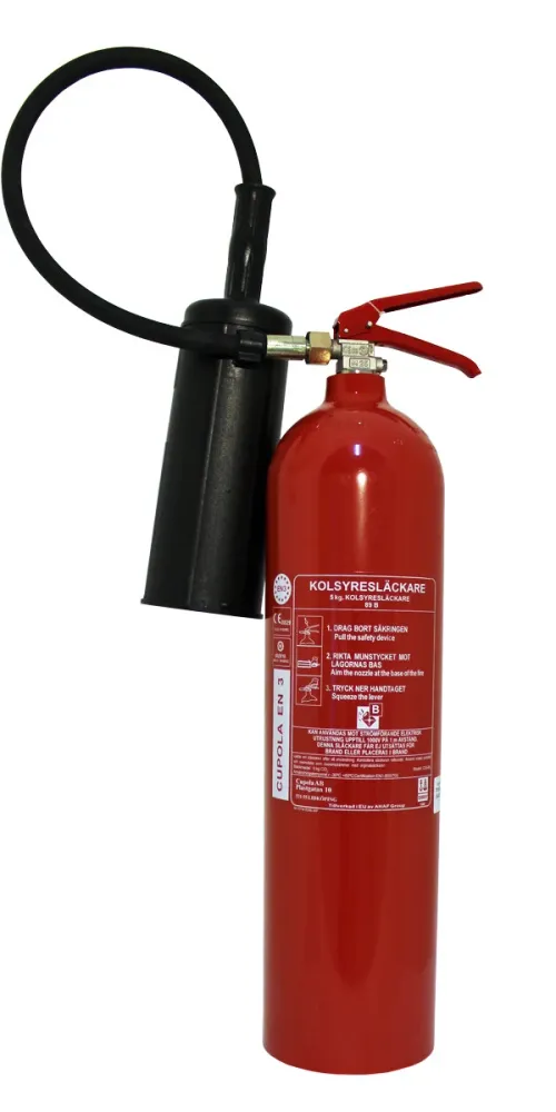 Kolsyresläckare 5kg aluminium 89B EN3
