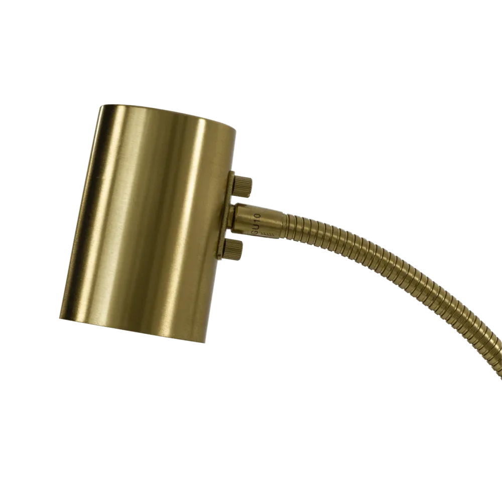 BALDER golvlampa 1:, svart/matt antique finish