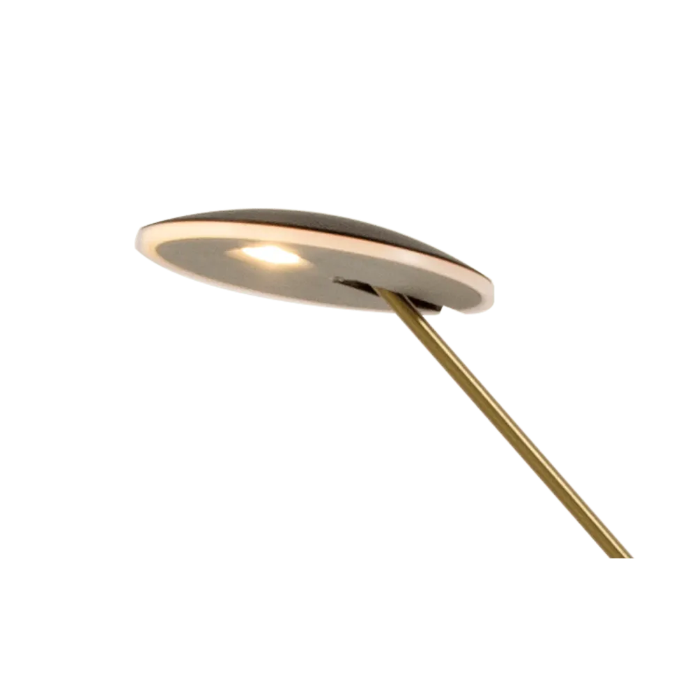 CADIZ golvlampa, svart/matt antique finish