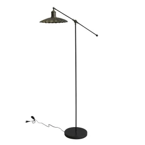 Golvlampa H155,5 / L67 / W34 cm antik antique finish