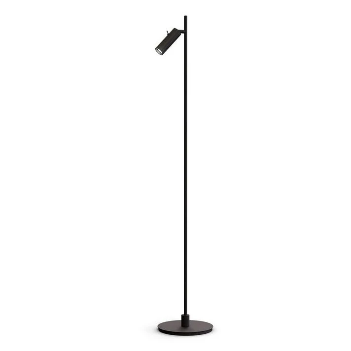 Golvlampa Pipeline basic mattsvart