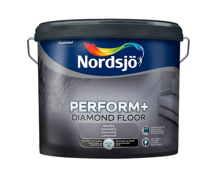 OUTLET Nordsjö Perform+ Diamond Floor golvfärg 1l