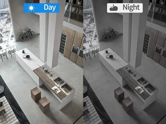 NanoCam | Kompakt WiFi-säkerhetskamera med mörkerseende
