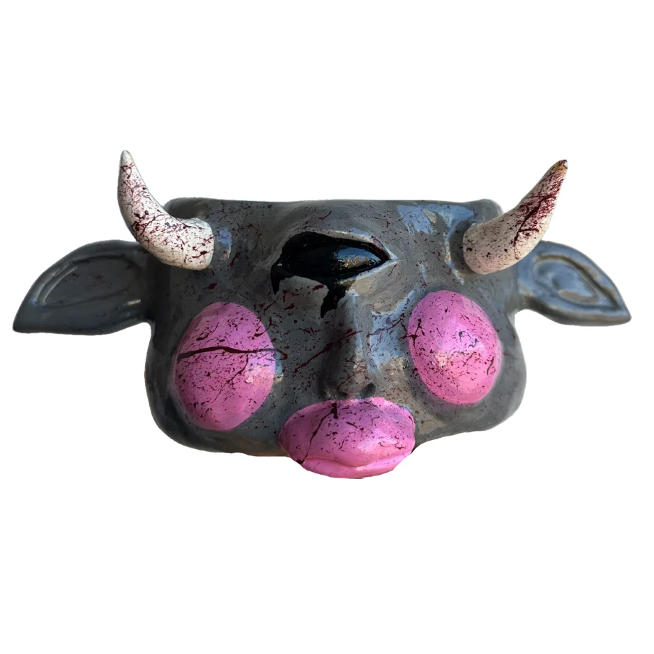 Horn(y) Ellie Skulptur