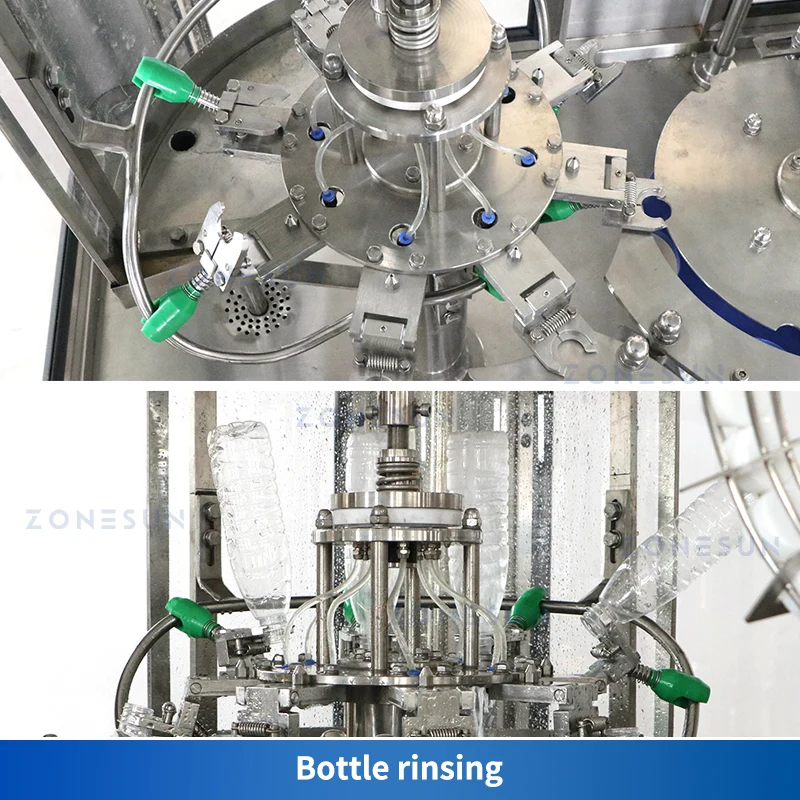 ZONESUN ZS-AFC883 Mineral Water Liquid Bottle Rinsing Filling Capping Production Line(SPECIAL OFFER)