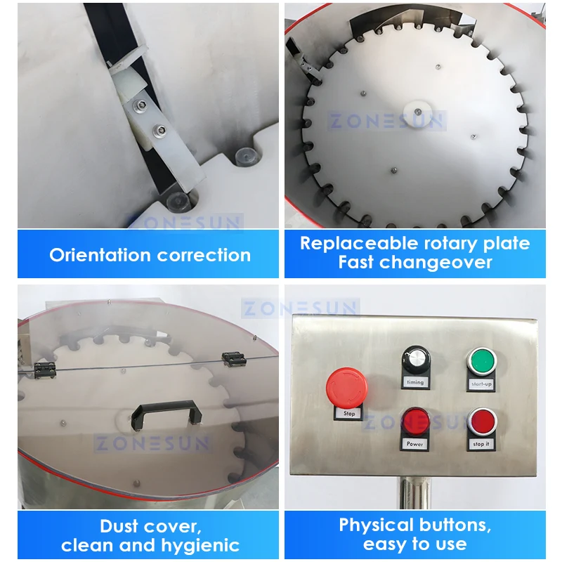 ZONESUN ZS-FAL180B1 Liquid Filling Capping Labeling Cartoning Line
