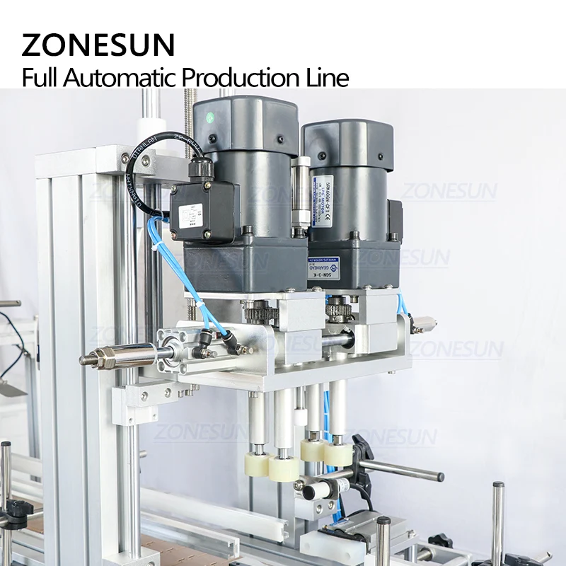 ZONESUN ZS-FAL180R 6-Head Liquid Filling Capping Labeling Line