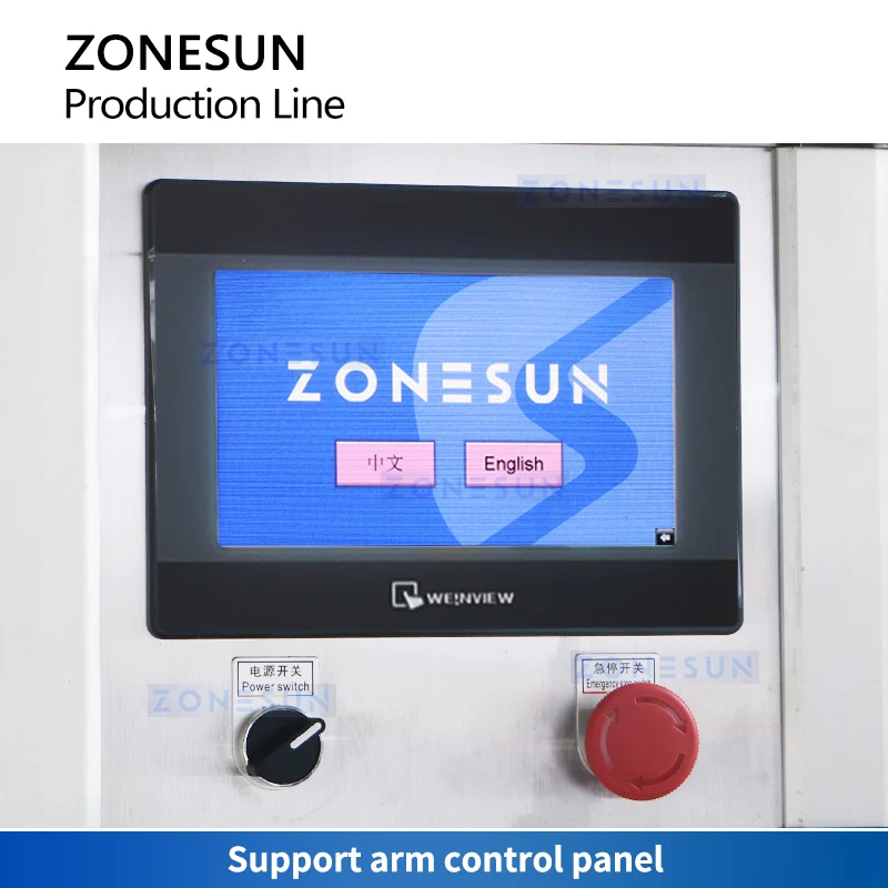 ZONESUN ZS-FALU5 Honey Syrup Filling, Capping & Labeling Line Viscous Products