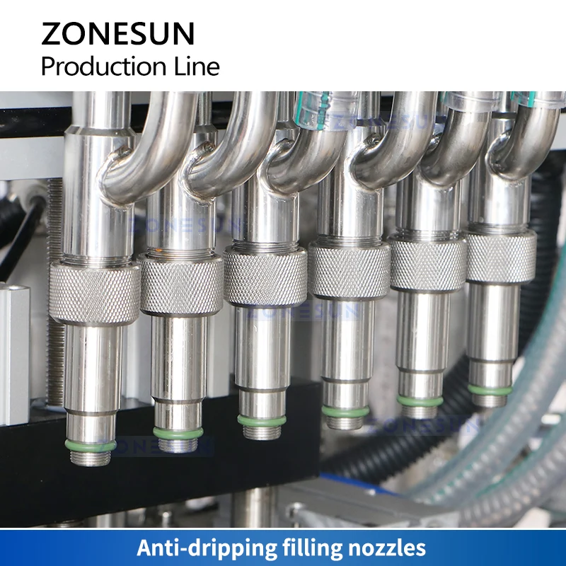 ZONESUN ZS-FALU5 Honey Syrup Filling, Capping & Labeling Line Viscous Products