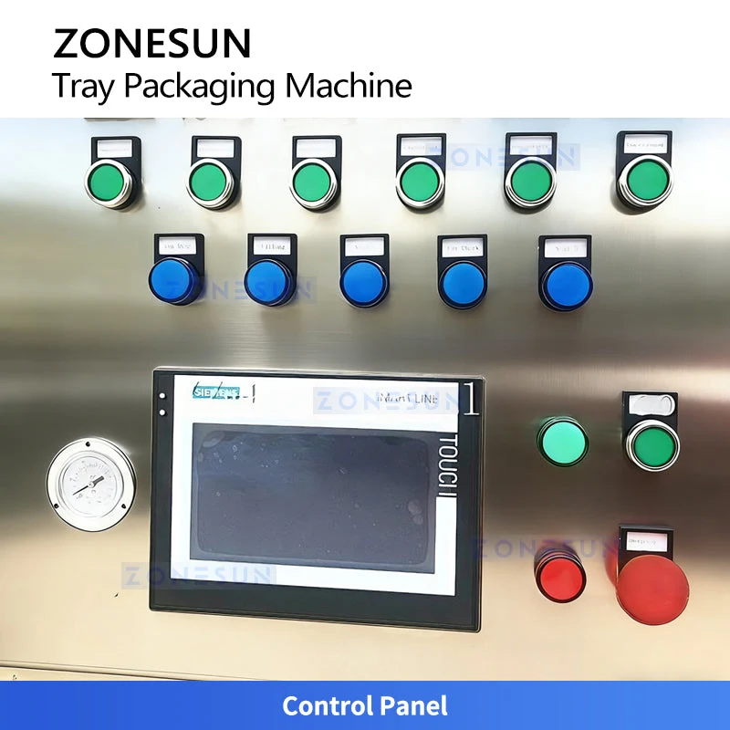 ZONESUN ZS-GWF7 Integrated Grains Production Line Coffee Beans, Fried Fruits
