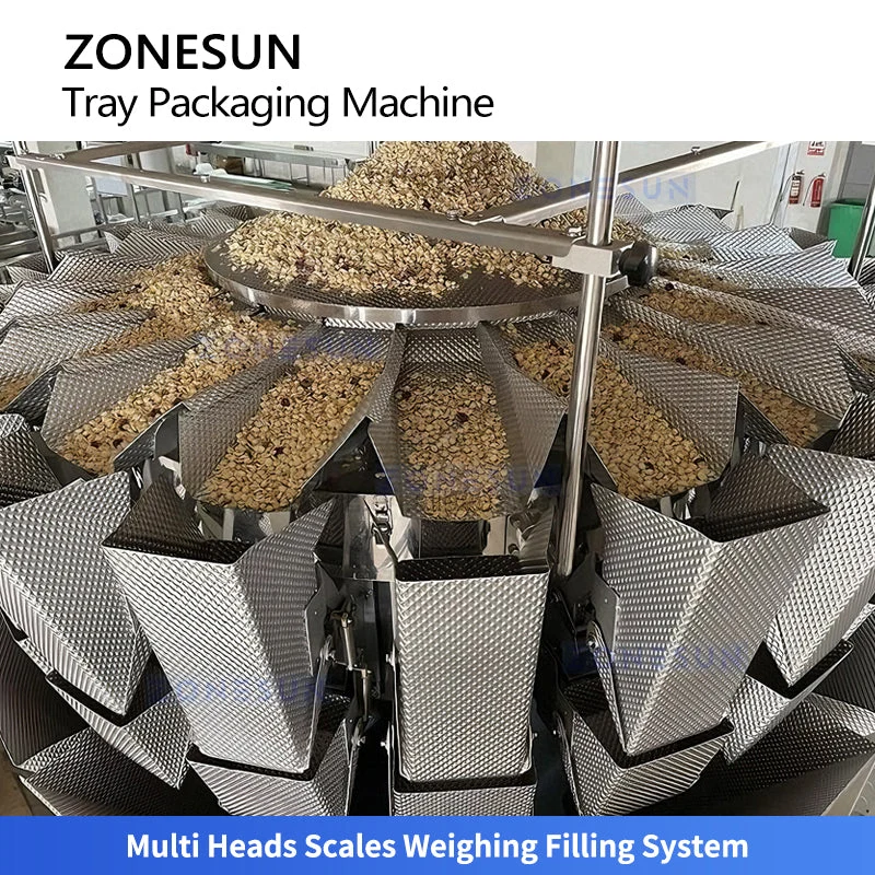 ZONESUN ZS-GWF7 Integrated Grains Production Line Coffee Beans, Fried Fruits