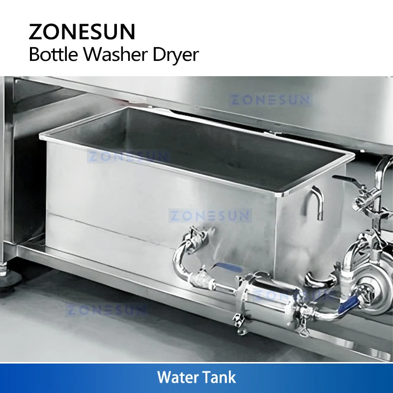 ZONESUN ZS-WB17 Automatic 30–300ml Bottle Washing and Drying Cleaning Machine